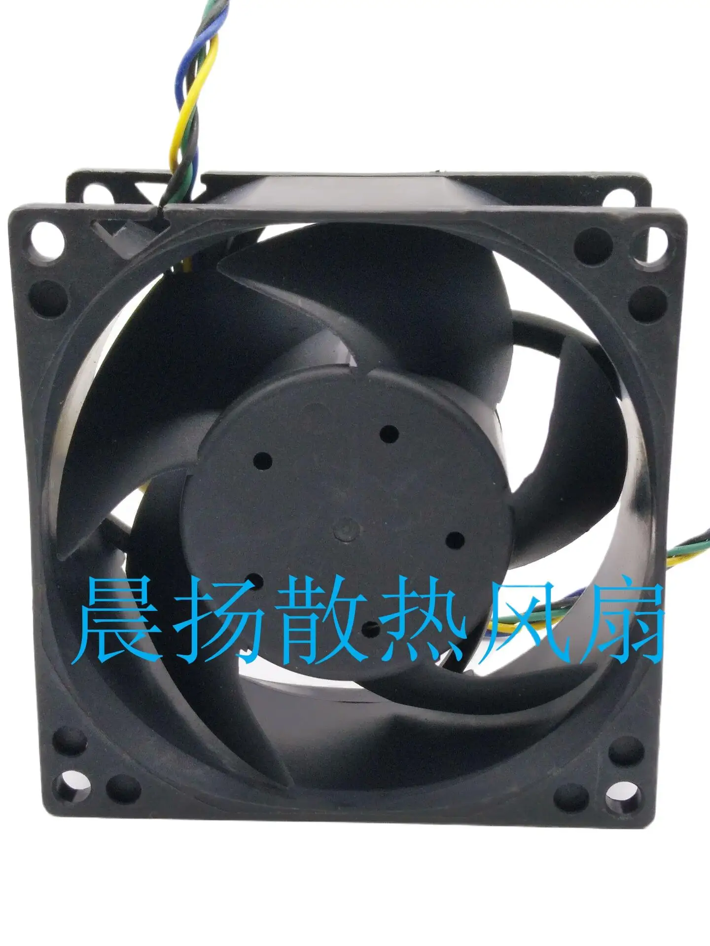 80mm PWM Fan CHC8012BB-N-AH 80x80x38mm 12V 0.37A Dual Ball Bearing Cooling Fan, 4-Pin for Server & Inverter Applications
80mm PWM Fan CHC8012BB-N-AH 80x80x38mm 12V 0.37A Dual Ball Bearing Cooling Fan, 4-Pin for Server & Inverter Applications