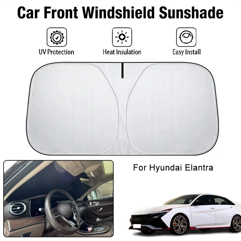 Foldable Car Windshield Sun Shade UV Block Heat Insulation For Hyundai Elantra Interior Protection Accessories
Foldable Car Windshield Sun Shade UV Block Heat Insulation For Hyundai Elantra Interior Protection Accessories