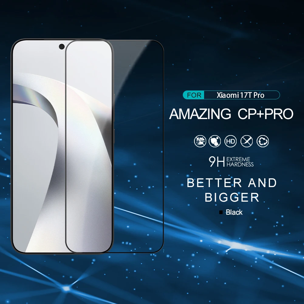 For Xiaomi 17T Pro/17T/15T/14T/14T Pro 5G Nillkin CP+Pro 2.5D Tempered Glass Full Cover glue Screen Protector For Xiaomi 15T Pro
For Xiaomi 17T Pro/17T/15T/14T/14T Pro 5G Nillkin CP+Pro 2.5D Tempered Glass Full Cover glue Screen Protector For Xiaomi 15T Pro
