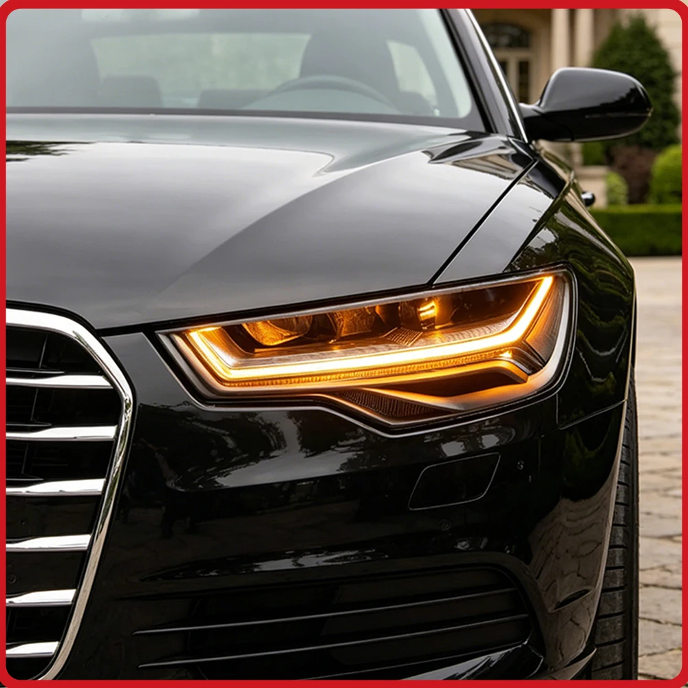 For Audi A6 C7 2012-2018 Headlights Assembly Upgrade LED Accessories,Matrix LED Headlights,Flashing Turn Light,Plug and Play
For Audi A6 C7 2012-2018 Headlights Assembly Upgrade LED Accessories,Matrix LED Headlights,Flashing Turn Light,Plug and Play