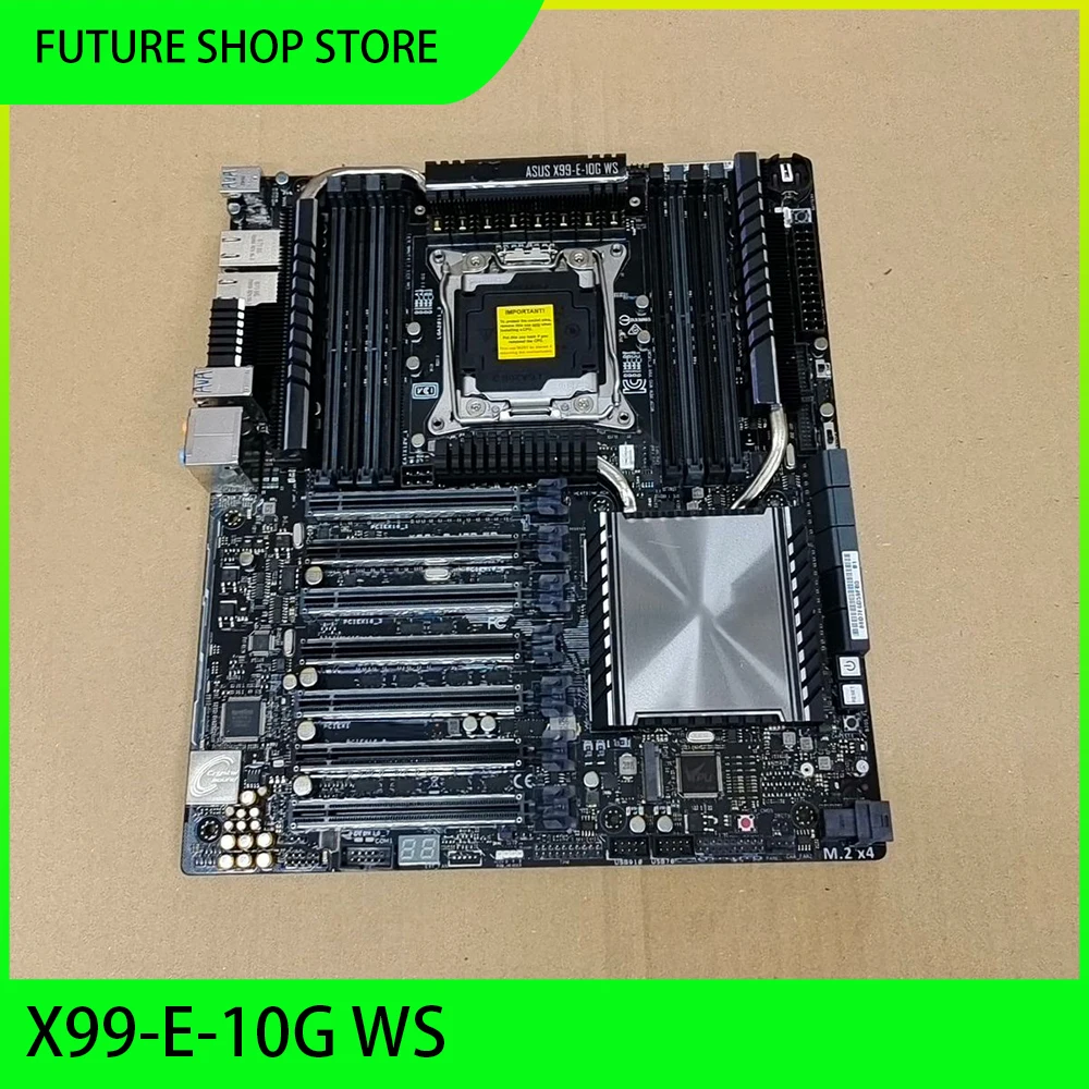 Материнская плата для рабочей станции AS-US LGA 2011-V3 поддерживает i75960xE5-2699v42680v3 X99-E-10G WS
Материнская плата для рабочей станции AS-US LGA 2011-V3 поддерживает i75960xE5-2699v42680v3 X99-E-10G WS