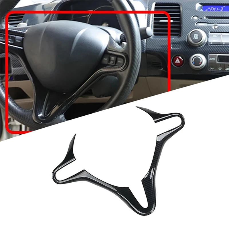 Для Honda Civic крышка рулевого колеса отделка ABS углеродное волокно наклейки на рамку рулевого колеса безель левый руль-A79P
Для Honda Civic крышка рулевого колеса отделка ABS углеродное волокно наклейки на рамку рулевого колеса безель левый руль-A79P