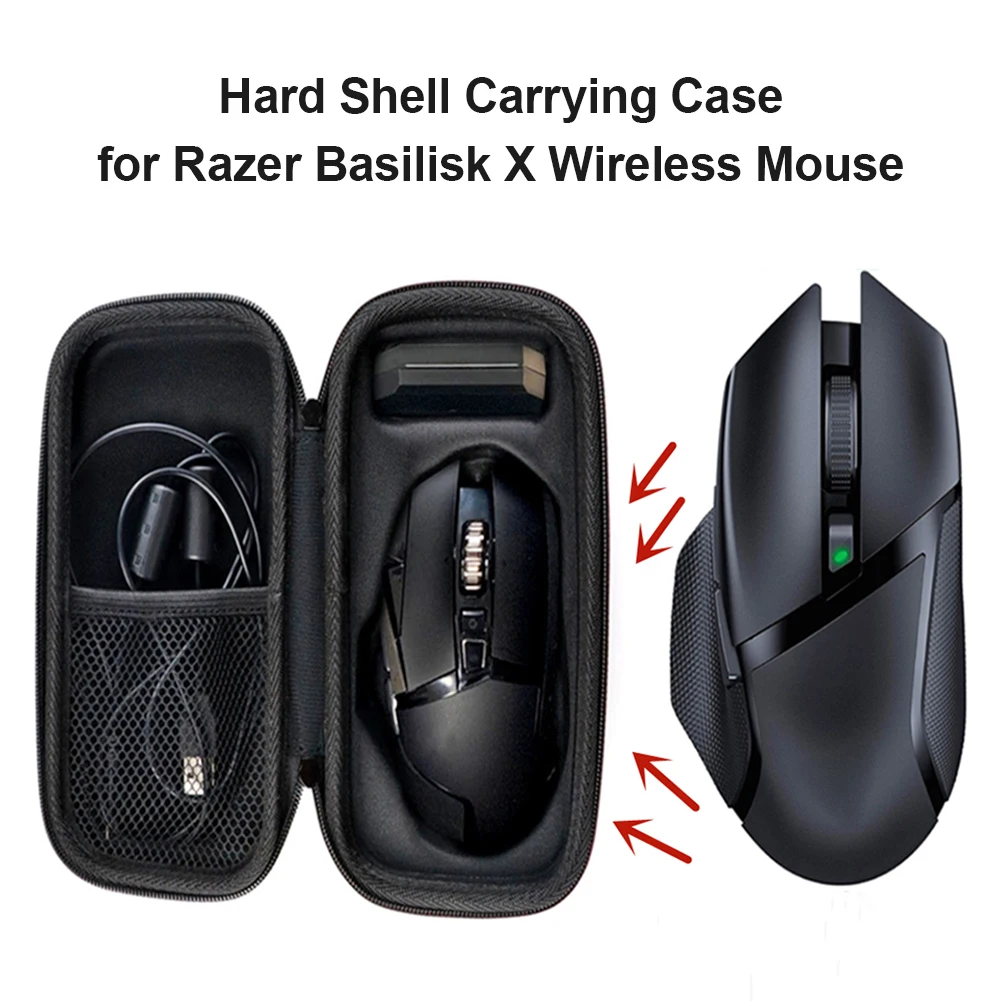 Mouse Bag Carrying Gaming Mice Organizer Box for Razer Basilisk X Wireless Mouse Storage Bag Computer Peripheral
Mouse Bag Carrying Gaming Mice Organizer Box for Razer Basilisk X Wireless Mouse Storage Bag Computer Peripheral