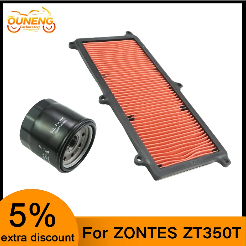 For ZONTES ZT350T ZT350E ZT350D 350T 350E 350D Motorcycle Air Filter Oil Filter
For ZONTES ZT350T ZT350E ZT350D 350T 350E 350D Motorcycle Air Filter Oil Filter