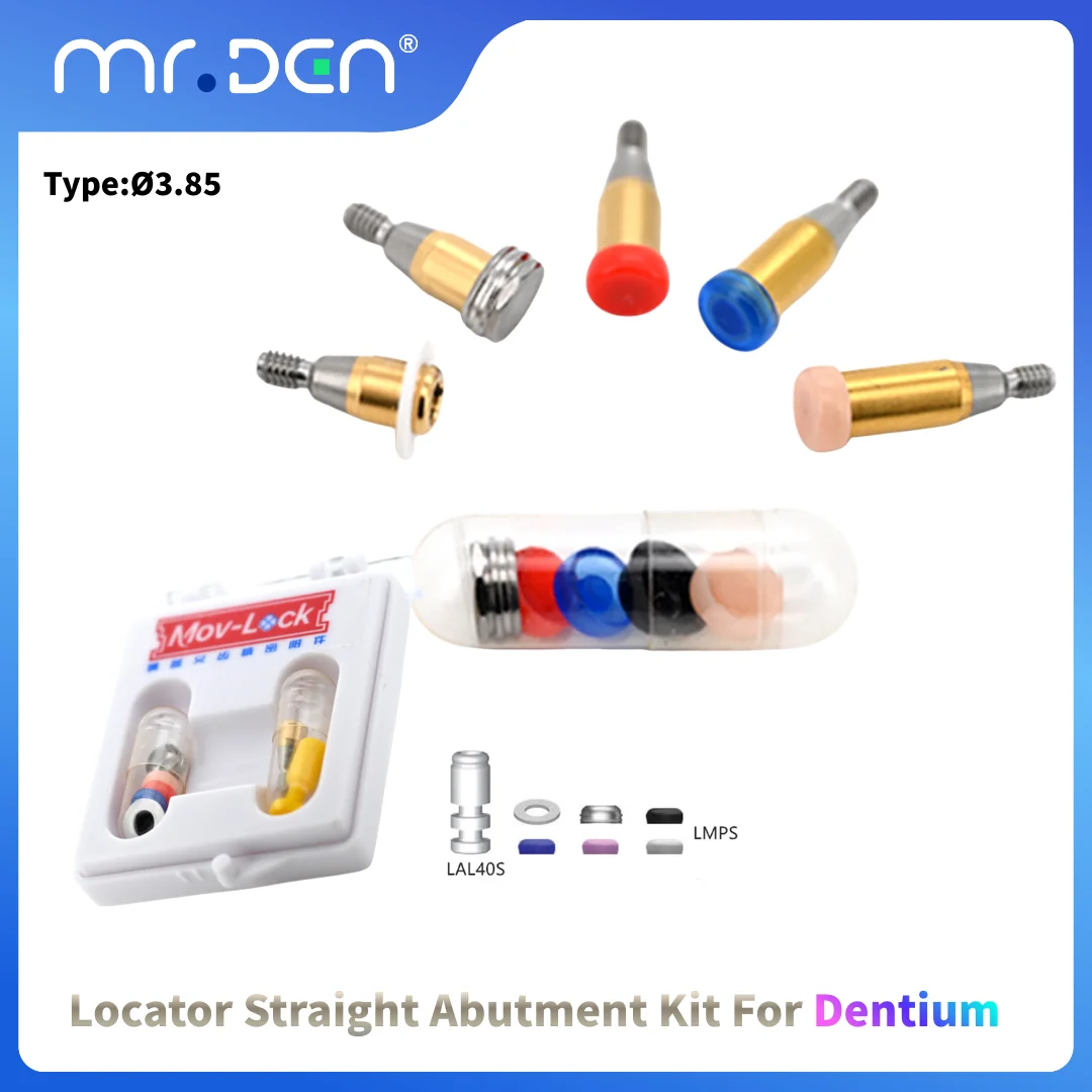 2Sets Dental Locator Straight Abutment Kit For Dentium Implant System Food Grade Titanium Alloy Dental Clinic Implant Accessory
2Sets Dental Locator Straight Abutment Kit For Dentium Implant System Food Grade Titanium Alloy Dental Clinic Implant Accessory
