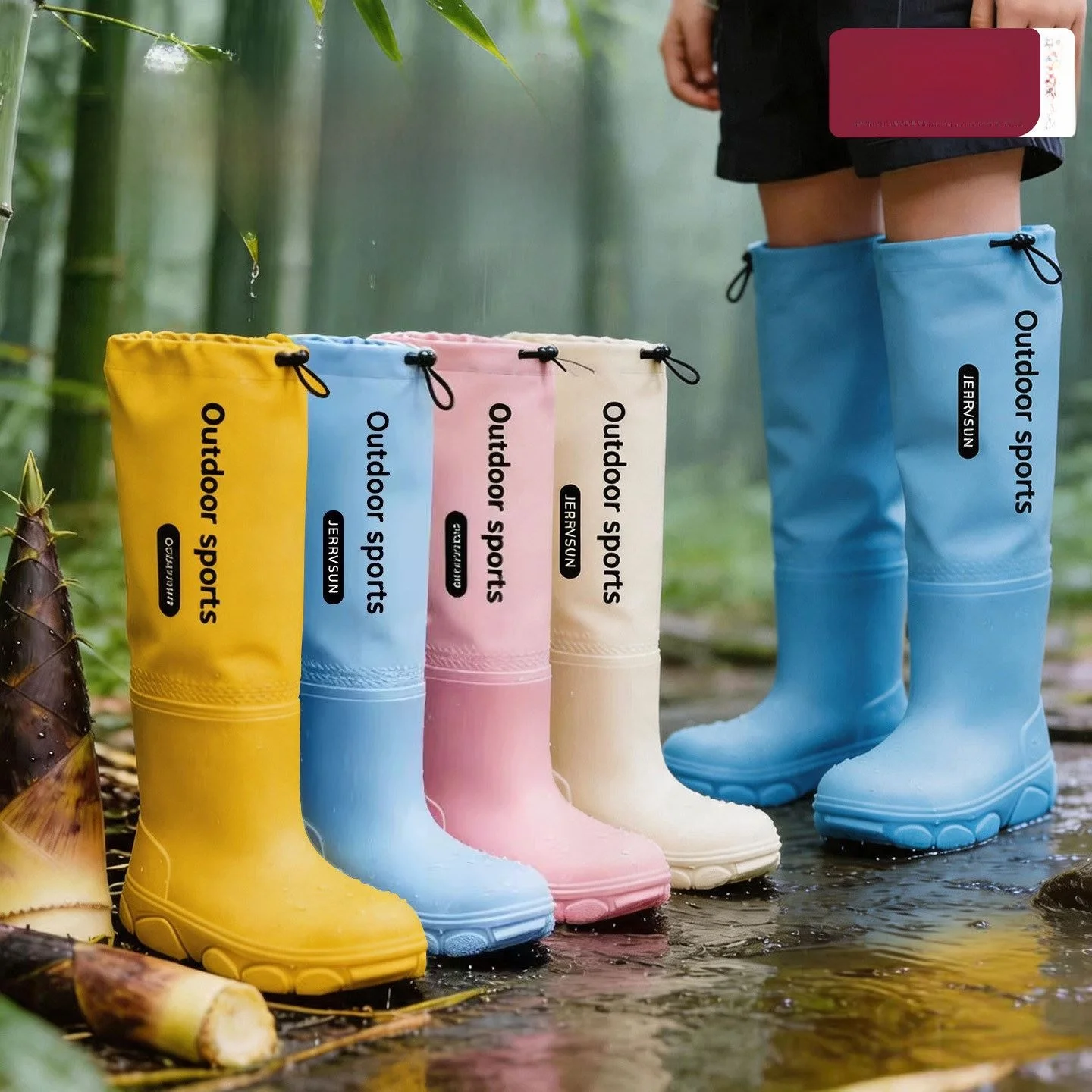 Children's Rain Boots Waterproof Non-Slip School Specialty Male Female Toddler Baby Raincoat Shoe Covers Wave Pattern PVC
Children's Rain Boots Waterproof Non-Slip School Specialty Male Female Toddler Baby Raincoat Shoe Covers Wave Pattern PVC