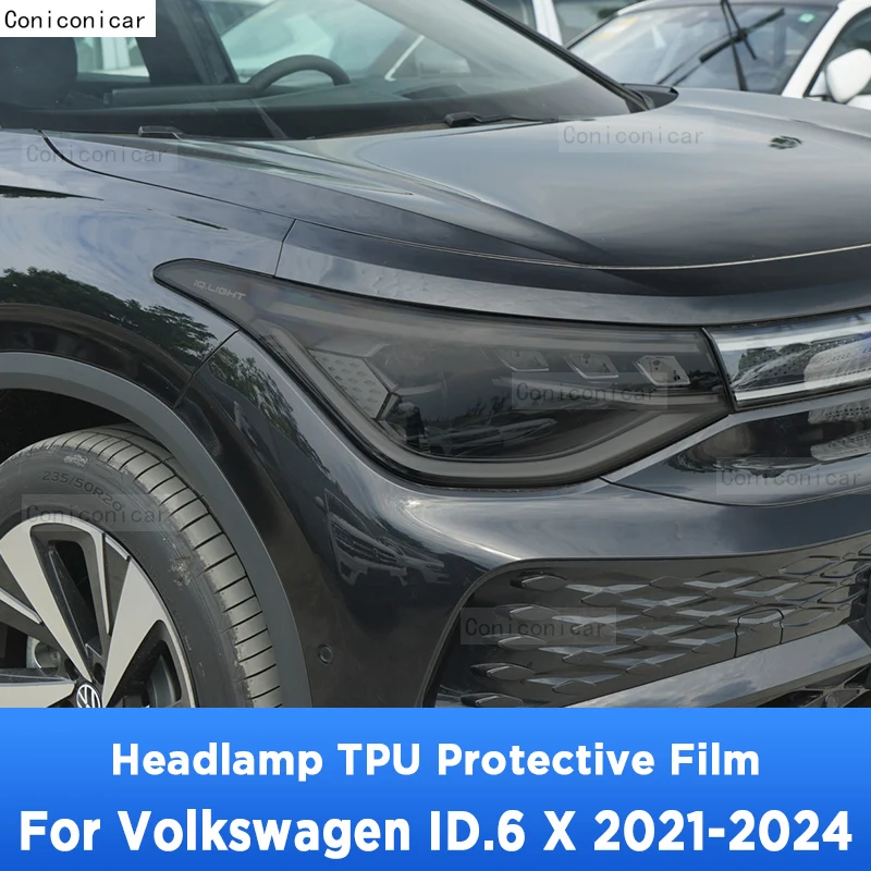 For Volkswagen ID.6 X 2021-2024 Car Exterior Headlight Anti-scratch Front Lamp Tint TPU Protective Film Repair Accessories
For Volkswagen ID.6 X 2021-2024 Car Exterior Headlight Anti-scratch Front Lamp Tint TPU Protective Film Repair Accessories