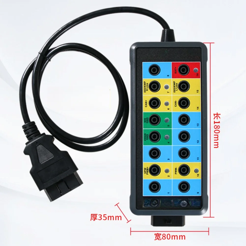 Diagnostic Device DY29 Car Diagnostic Protocol Tester FOR OBDII Scanner For Vehicle Power System Detection Instrument Detects
Diagnostic Device DY29 Car Diagnostic Protocol Tester FOR OBDII Scanner For Vehicle Power System Detection Instrument Detects