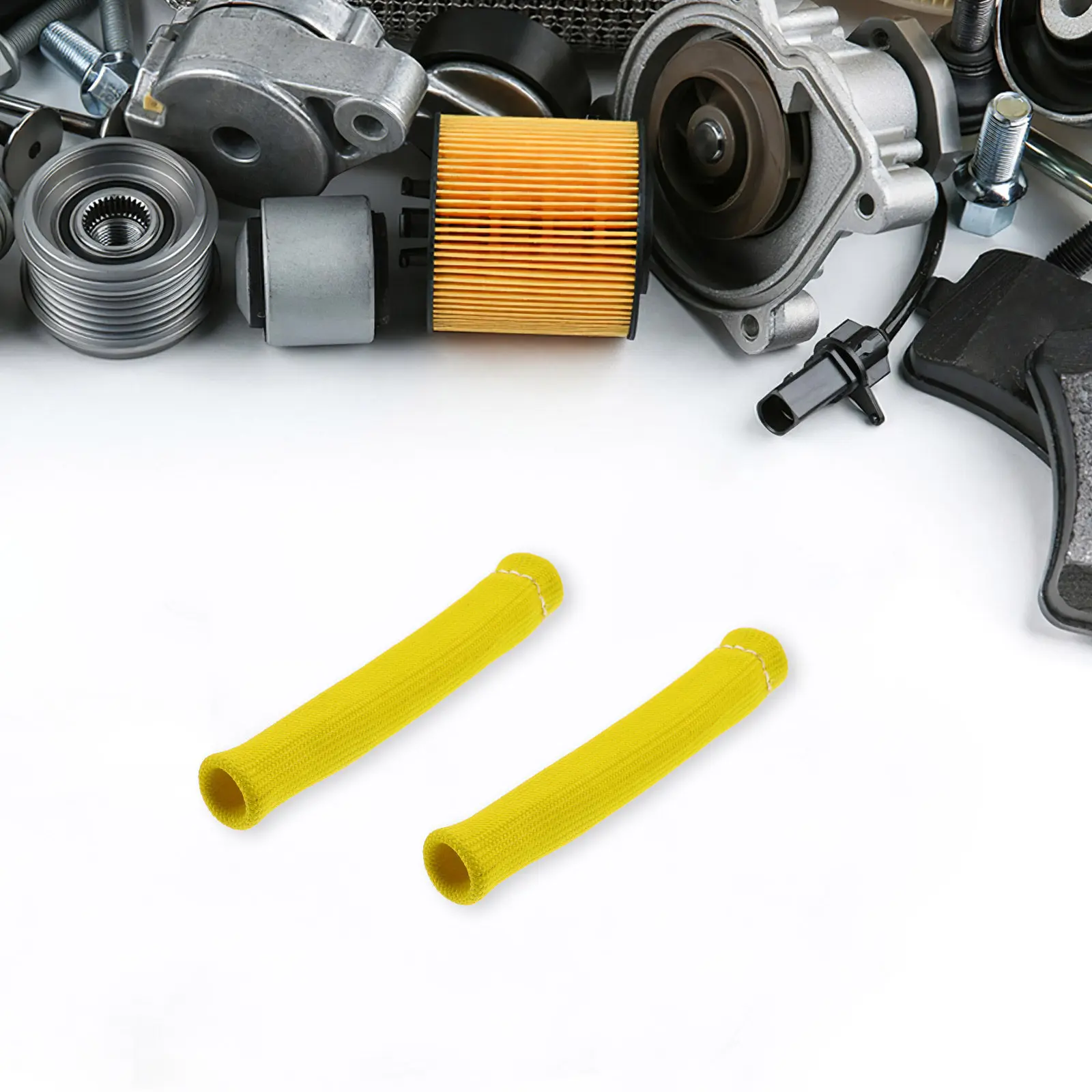 8pcs Heat Shield Spark Plug Wire Separators Protectors Sleeves Covers High Temp Insulation Exhaust Boot Wrap Longevity Easy
8pcs Heat Shield Spark Plug Wire Separators Protectors Sleeves Covers High Temp Insulation Exhaust Boot Wrap Longevity Easy
