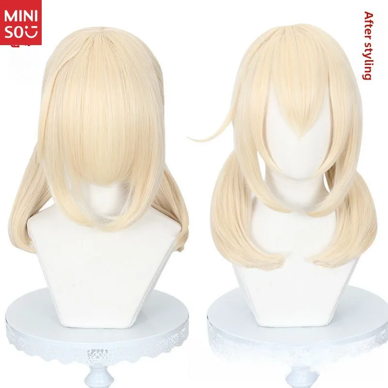 Miniso Genshin Impact Klee Cosplay Wig Light Blonde Twin Tails for Knight of Favonius Fleeing Sun
Miniso Genshin Impact Klee Cosplay Wig Light Blonde Twin Tails for Knight of Favonius Fleeing Sun