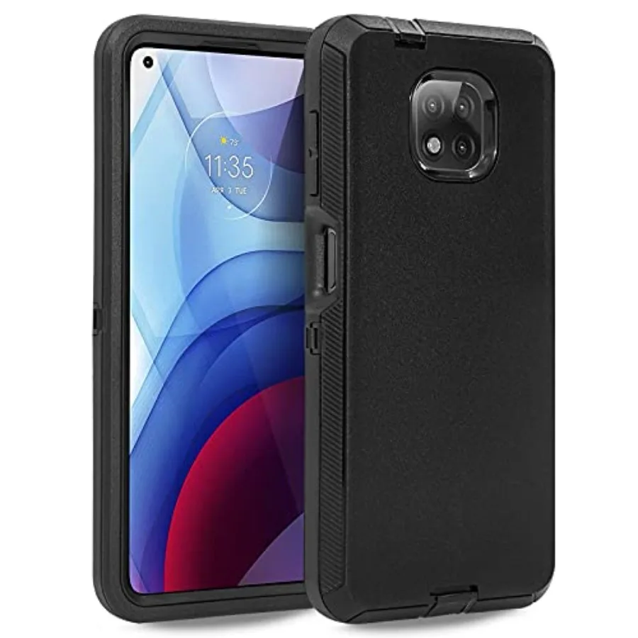 Case for Moto G Power 2021, Motorola G Power 2021 Phone case Heavy Duty Shockproof Dustproof Protection, 3 in 1 Rugged Defender
Case for Moto G Power 2021, Motorola G Power 2021 Phone case Heavy Duty Shockproof Dustproof Protection, 3 in 1 Rugged Defender