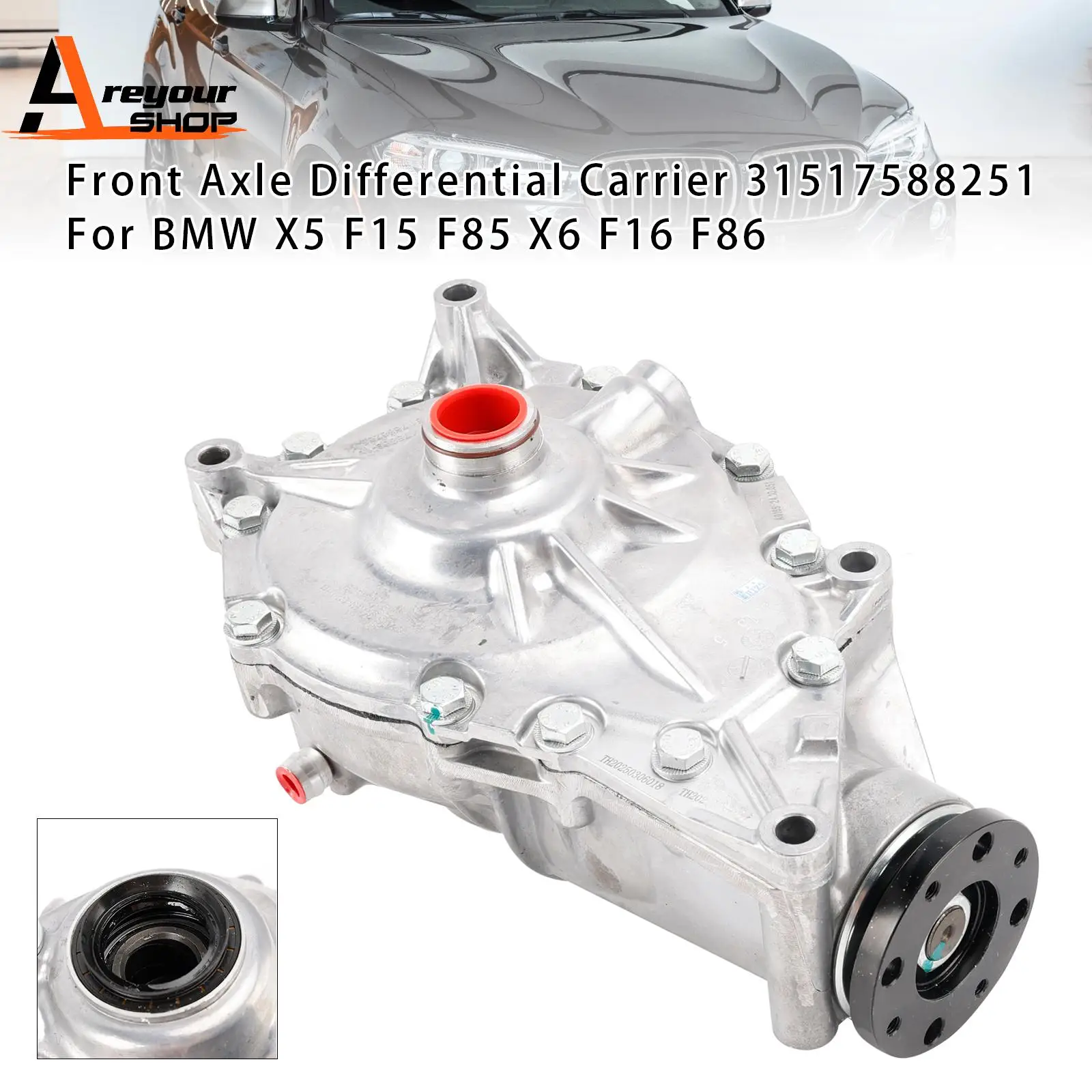 Держатель дифференциала переднего моста 31517588251 для BMW X5 F15 F85 X6 F16 F86
Держатель дифференциала переднего моста 31517588251 для BMW X5 F15 F85 X6 F16 F86