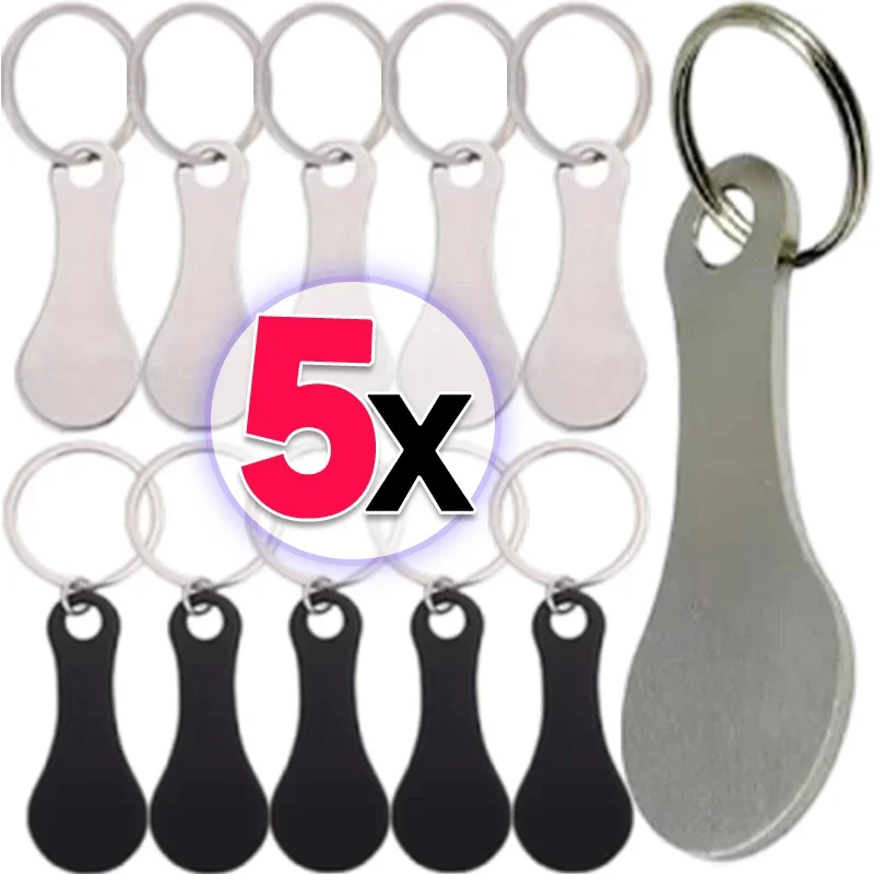 1/5pcs Shopping Cart Token Hard Portable Key Ring Metal Stainless Steel Keychain for Key Hook Practical Daily Use Accessories
1/5pcs Shopping Cart Token Hard Portable Key Ring Metal Stainless Steel Keychain for Key Hook Practical Daily Use Accessories