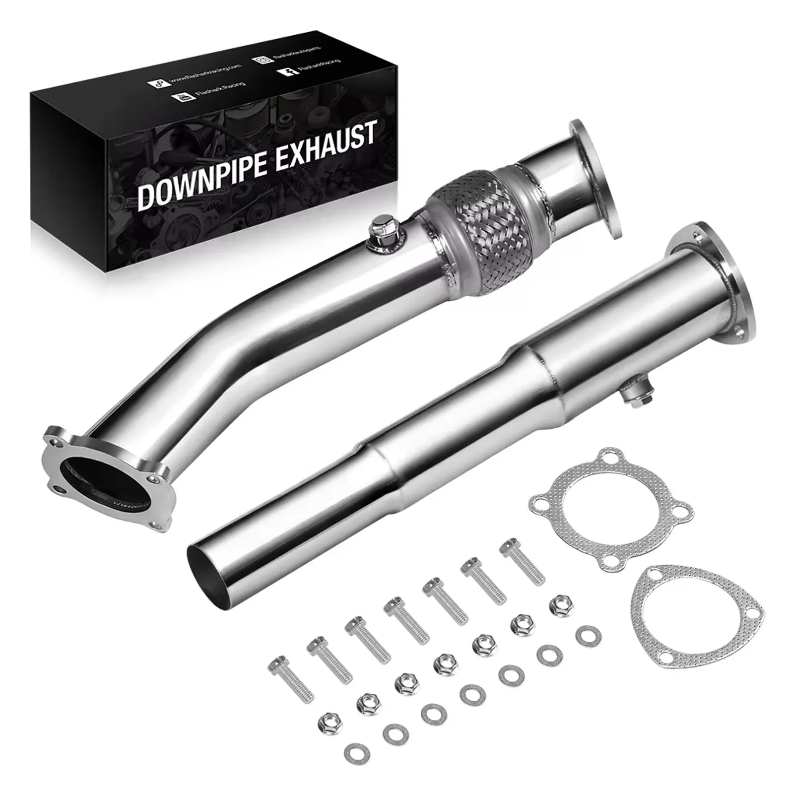3 Inch Exhaust Turbo Downpipe for 1999-2004 Volkswagen VW Golf/Jetta/Beetle 1.8T Stainless Steel
3 Inch Exhaust Turbo Downpipe for 1999-2004 Volkswagen VW Golf/Jetta/Beetle 1.8T Stainless Steel