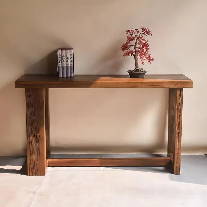 LTT simple solid wood long case Zen narrow table B & B decoration case table retro bar table
LTT simple solid wood long case Zen narrow table B & B decoration case table retro bar table