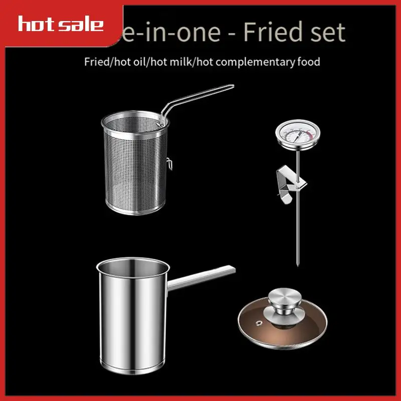 Thickeded Deep Fryer Pot Small Stainless Steel Deep Fryer Pasta Strainer Basket Chicken Fried Food Strainer, Fine Workmanship
Thickeded Deep Fryer Pot Small Stainless Steel Deep Fryer Pasta Strainer Basket Chicken Fried Food Strainer, Fine Workmanship