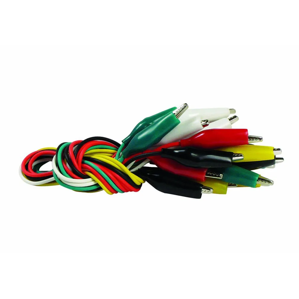10pcs Alligator Clip Wire Cable High Quality Double Ended Testing Spring Clips Easy Installation Safety Use Crocodile Clamp
10pcs Alligator Clip Wire Cable High Quality Double Ended Testing Spring Clips Easy Installation Safety Use Crocodile Clamp
