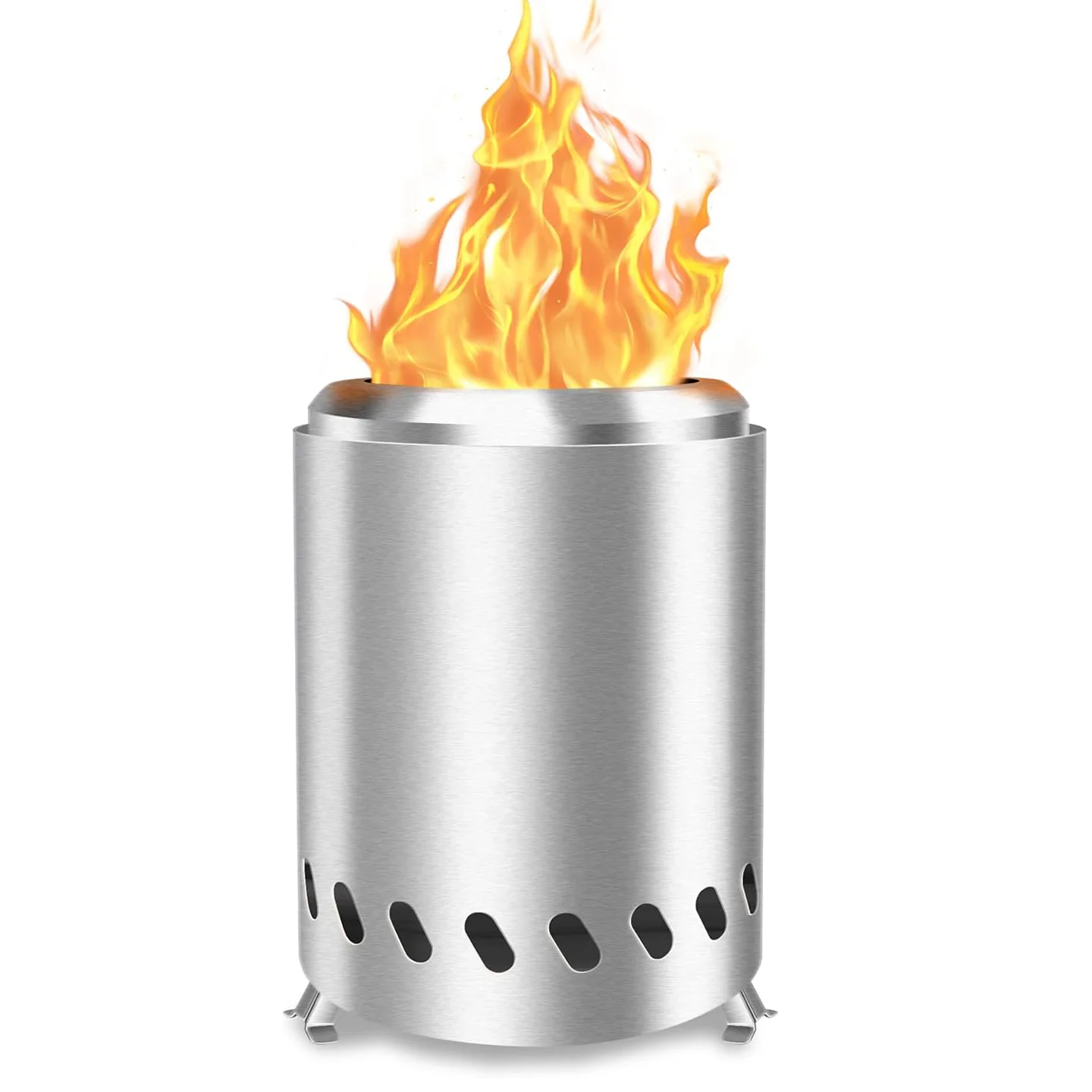 Smokeless Mini Fire Pit Tabletop Portable Outdoor Solo Pellet Stove with Carry Bag for Camping And Backyard Relaxation
Smokeless Mini Fire Pit Tabletop Portable Outdoor Solo Pellet Stove with Carry Bag for Camping And Backyard Relaxation
