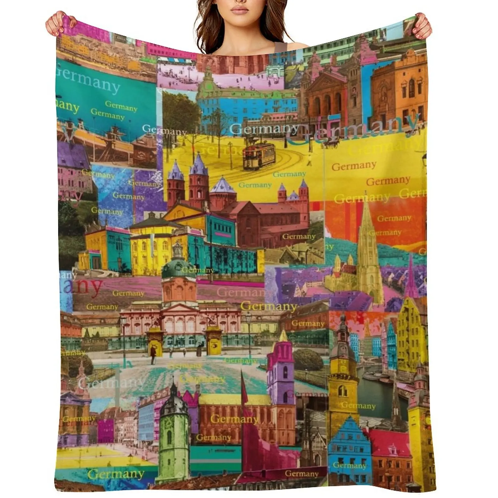 Germany is colorful and has many sights to offer, colorful gifts from Germany Throw Blanket sofa bed Thins Travel Hairy Blankets
Germany is colorful and has many sights to offer, colorful gifts from Germany Throw Blanket sofa bed Thins Travel Hairy Blankets