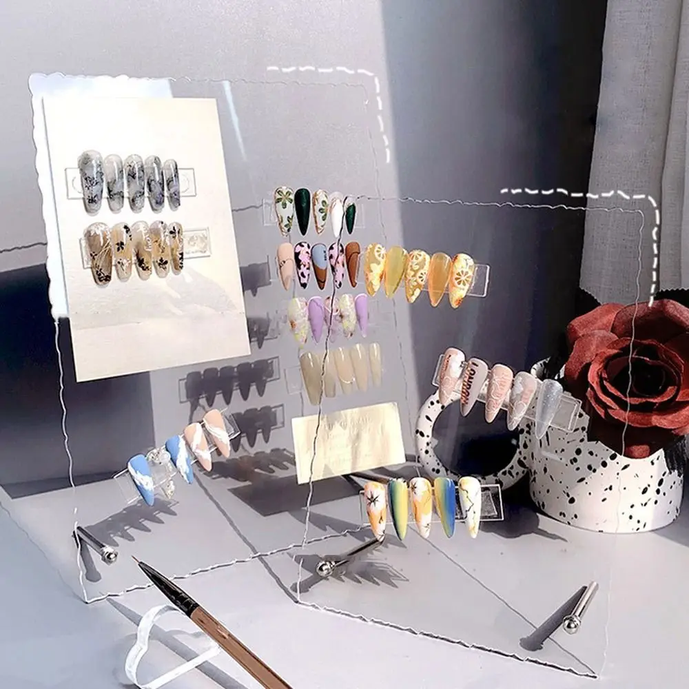 Lace Acrylic Nail Art Shooting Nail Practice Display Board Nail Art Display Nail Stand
Lace Acrylic Nail Art Shooting Nail Practice Display Board Nail Art Display Nail Stand