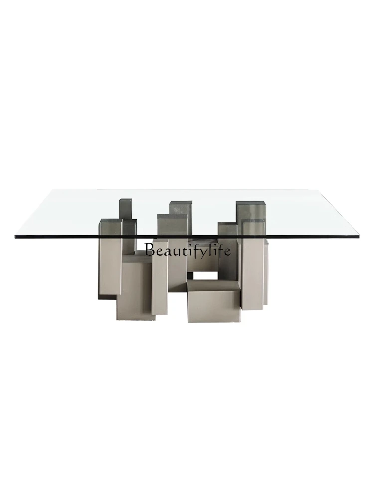 Italian Minimalist Coffee Table Living Room Modern Minimalist Glass Coffee Table
Italian Minimalist Coffee Table Living Room Modern Minimalist Glass Coffee Table