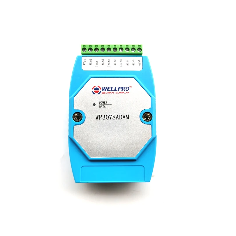 WP3078ADAM ( 3AO ) _ 4-20MA analog output module / RS485 MODBUS RTU communications
WP3078ADAM ( 3AO ) _ 4-20MA analog output module / RS485 MODBUS RTU communications
