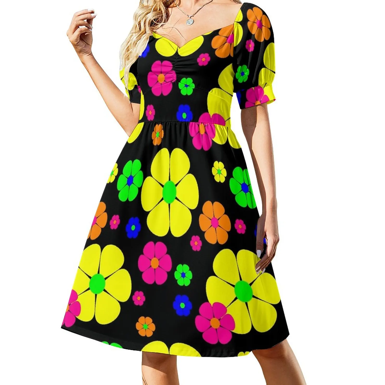 vintage mod floral Dress dress Summer dresses for women women evening dress long dress women
vintage mod floral Dress dress Summer dresses for women women evening dress long dress women