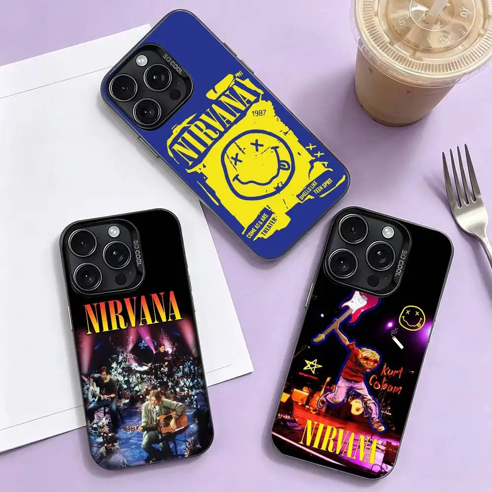 n-Nirvana Cobain Rock Band Phone Case For iPhone 17,16,15,14,13,12,11 Plus,Pro Max,XS,Colorful Silver Black Cover
n-Nirvana Cobain Rock Band Phone Case For iPhone 17,16,15,14,13,12,11 Plus,Pro Max,XS,Colorful Silver Black Cover