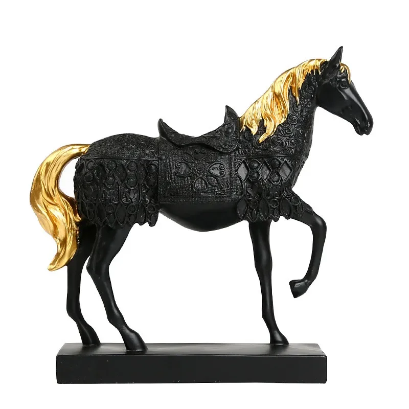 Lucky Horse Ornaments, European Resin Crafts, Home Decoration Accessories, Study Office, Business Decor, VIP
Lucky Horse Ornaments, European Resin Crafts, Home Decoration Accessories, Study Office, Business Decor, VIP