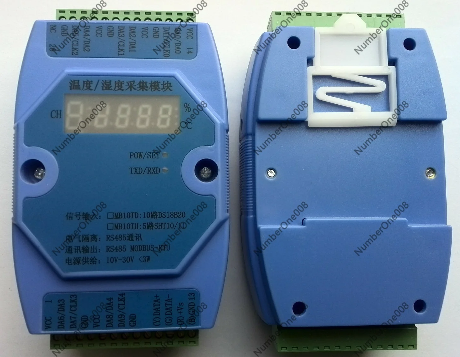 5-канальный модуль сбора данных температуры и влажности RS485 Modbus для SHT10/11/15, промышленный регистратор данных 9-24В
5-канальный модуль сбора данных температуры и влажности RS485 Modbus для SHT10/11/15, промышленный регистратор данных 9-24В