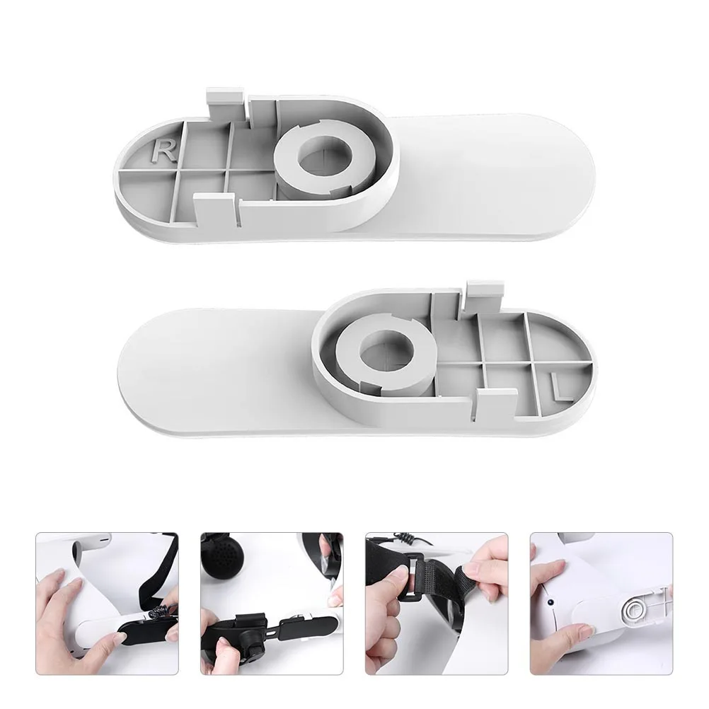 VR Headset High quality ABS Audio Strap Connector Kit Adjustable Length Durable Wear resistant Pet House Accessories Headb
VR Headset High quality ABS Audio Strap Connector Kit Adjustable Length Durable Wear resistant Pet House Accessories Headb