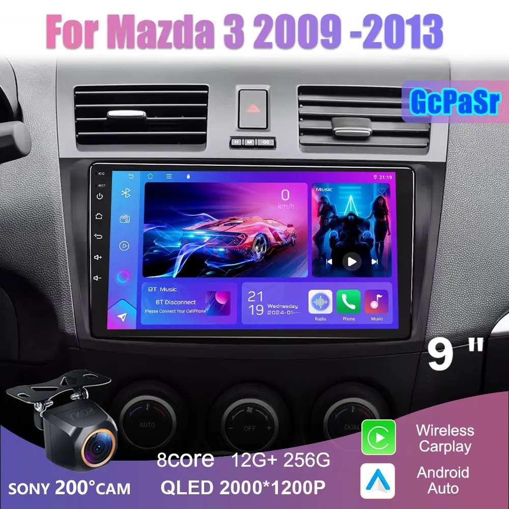 Автомобильный радиоприемник Android 14, для Mazda 3 2009 2010 2011 2012 2013, головное устройство, GPS-навигация, мультимедийный видеоплеер, стерео DVD Carplay
Автомобильный радиоприемник Android 14, для Mazda 3 2009 2010 2011 2012 2013, головное устройство, GPS-навигация, мультимедийный видеоплеер, стерео DVD Carplay