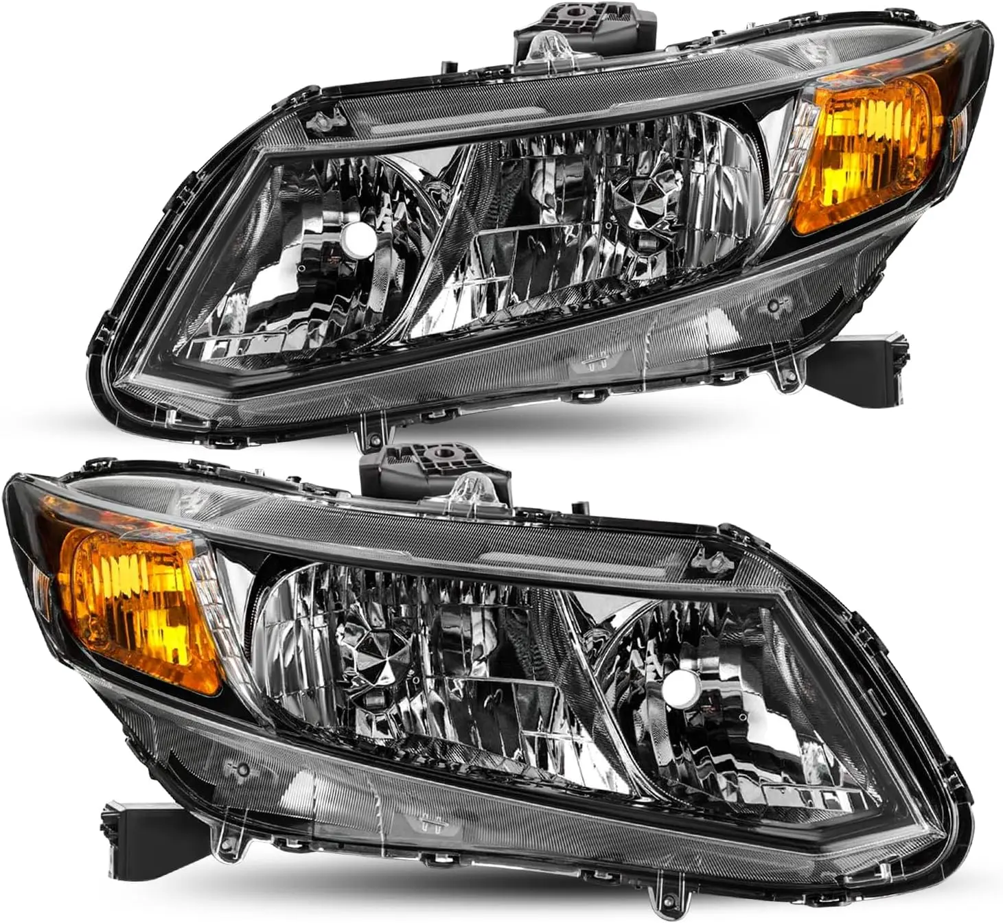 Пара фар в сборе для Honda Civic 4Dr Sedan 2012-2015 гг. | Honda Civic 2Dr Coupe 2012-2013 гг., фара в стиле OE (драйвер и пропуск
Пара фар в сборе для Honda Civic 4Dr Sedan 2012-2015 гг. | Honda Civic 2Dr Coupe 2012-2013 гг., фара в стиле OE (драйвер и пропуск
