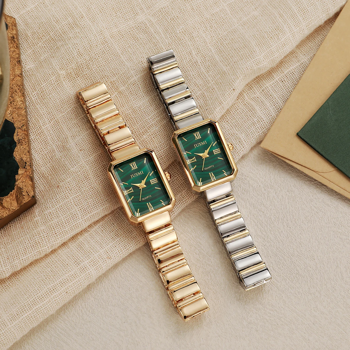 Fashionable leisure trend casual quartz watch with a unique design and a stainless steel strap for women
Fashionable leisure trend casual quartz watch with a unique design and a stainless steel strap for women