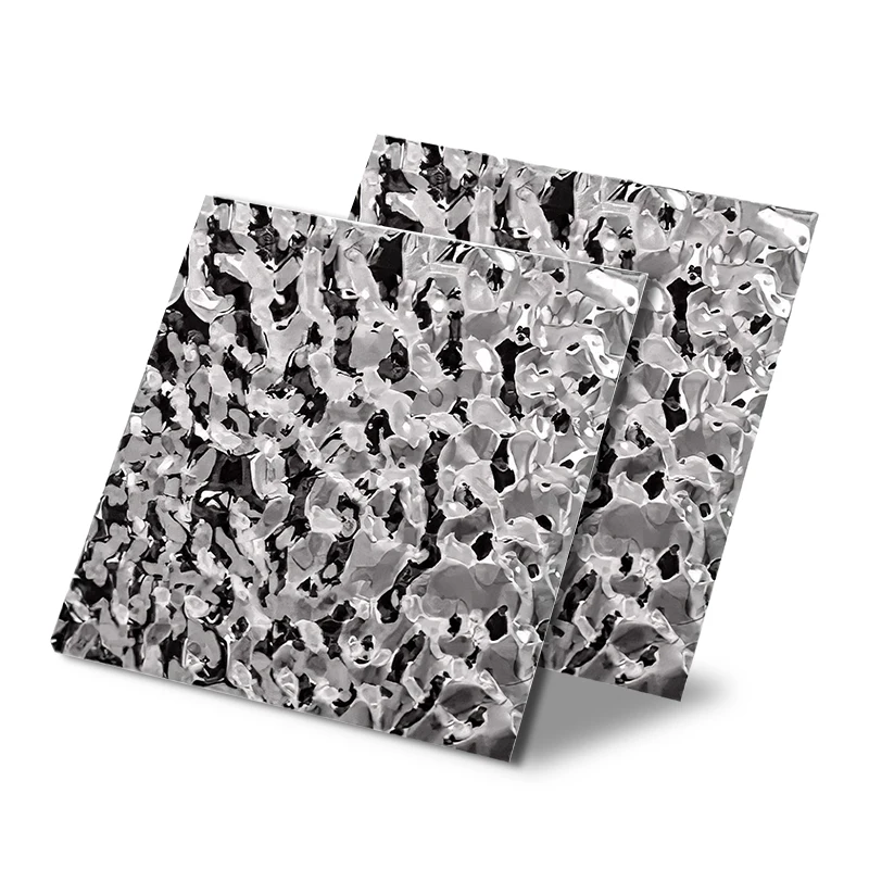 Water ripple stainless steel plate background wa ceiling metal plate mirror wave decorative plate
Water ripple stainless steel plate background wa ceiling metal plate mirror wave decorative plate