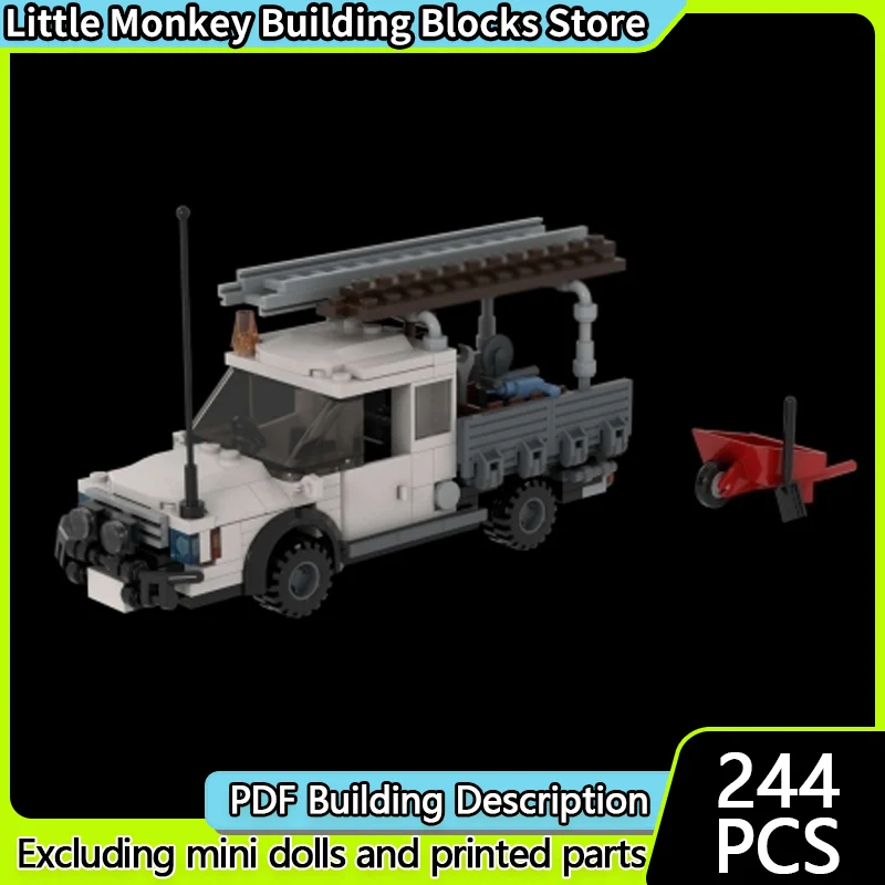 Модель гоночного автомобиля MOC, конструктор из строительных блоков, внедорожный пикап 4x4, модульная технология, детский подарок на праздник, набор для сборки игрушек
Модель гоночного автомобиля MOC, конструктор из строительных блоков, внедорожный пикап 4x4, модульная технология, детский подарок на праздник, набор для сборки игрушек