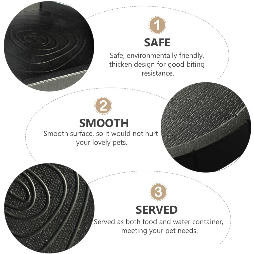 2pcs Reptiles Food Bowl Thicken Black Pet Feeder For Lizards Tortoises Plastic Eating Basin Reptile Supply Pet Accessories
2pcs Reptiles Food Bowl Thicken Black Pet Feeder For Lizards Tortoises Plastic Eating Basin Reptile Supply Pet Accessories