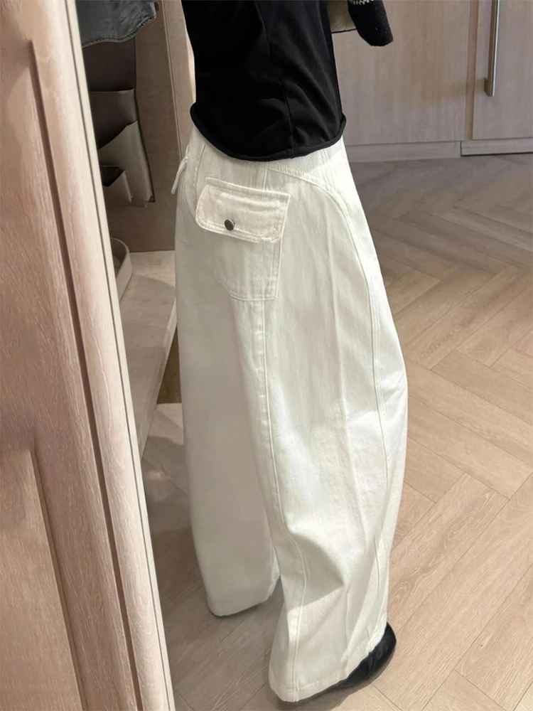 Loose High-Waisted American Street Style Jeans Women Summer New Style Casual Floor-Length Pants Lazy Relaxing Feeling
Loose High-Waisted American Street Style Jeans Women Summer New Style Casual Floor-Length Pants Lazy Relaxing Feeling