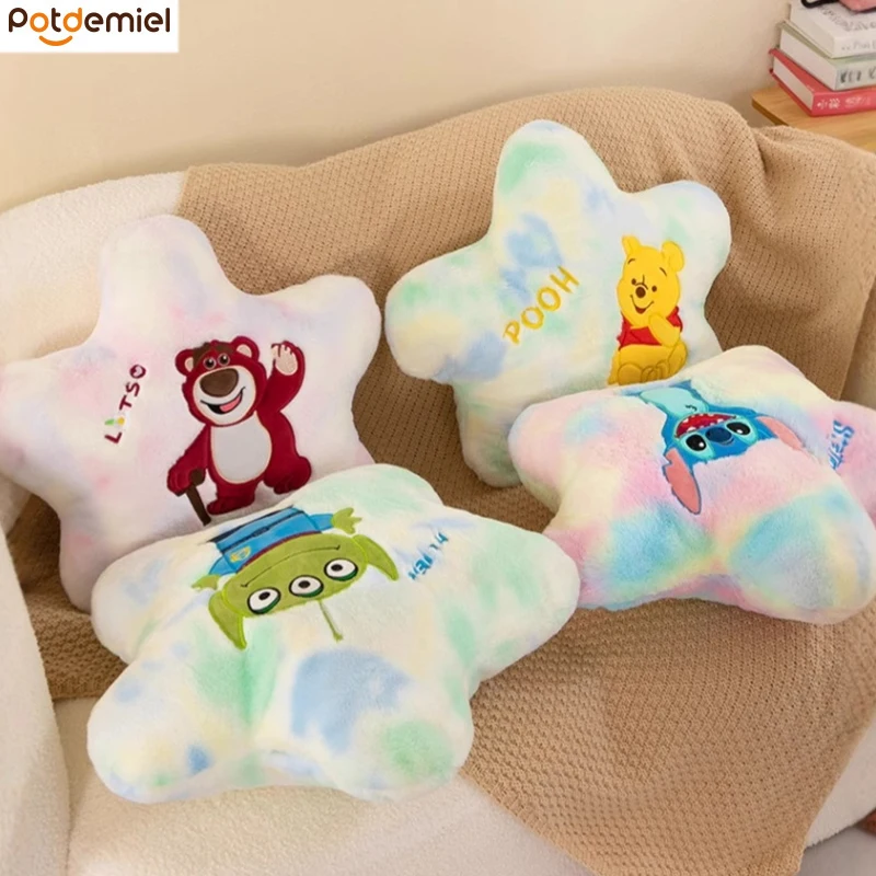New 50cm Cartoon Anime Stitch Five Pointed Star Plush Pillow Lotso Office Seat Comfort Soft Pillow Giving Girls Birthday Gifts
New 50cm Cartoon Anime Stitch Five Pointed Star Plush Pillow Lotso Office Seat Comfort Soft Pillow Giving Girls Birthday Gifts