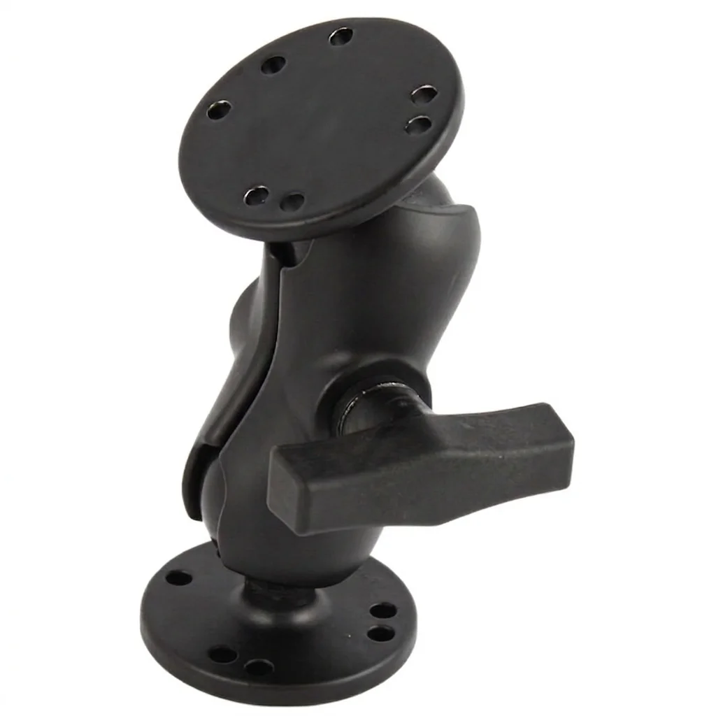 1.5 Inch Drill-Down Ram Mount Double Socket Articulated Arm Holder with 38mm Ball Mount for Boat Fish Finder Monitor Support
1.5 Inch Drill-Down Ram Mount Double Socket Articulated Arm Holder with 38mm Ball Mount for Boat Fish Finder Monitor Support