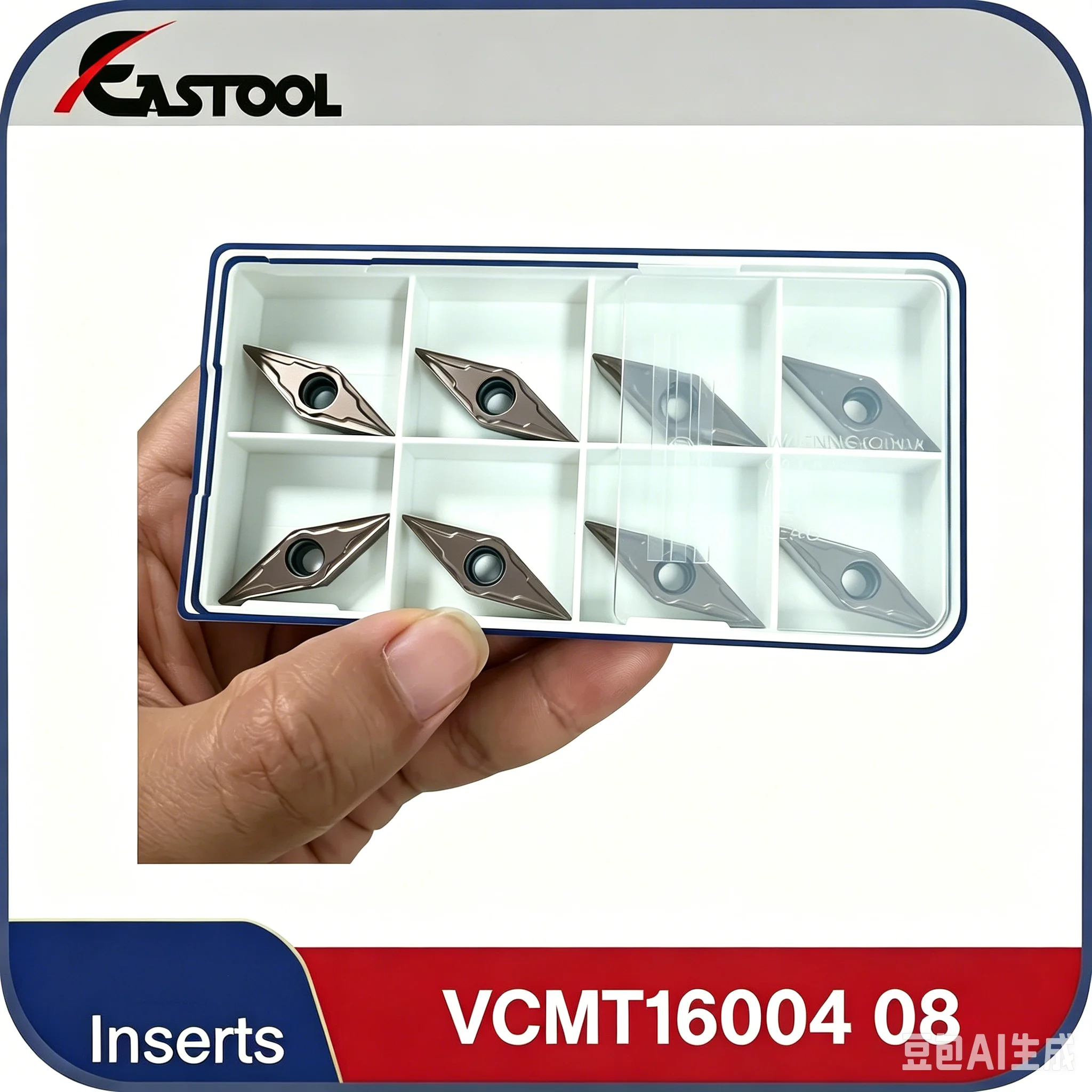 10PCS VCMT160408 04 Cemented Carbide Inserts CNC Lathe Turning Inserts for Steel Cutting General Machining
10PCS VCMT160408 04 Cemented Carbide Inserts CNC Lathe Turning Inserts for Steel Cutting General Machining