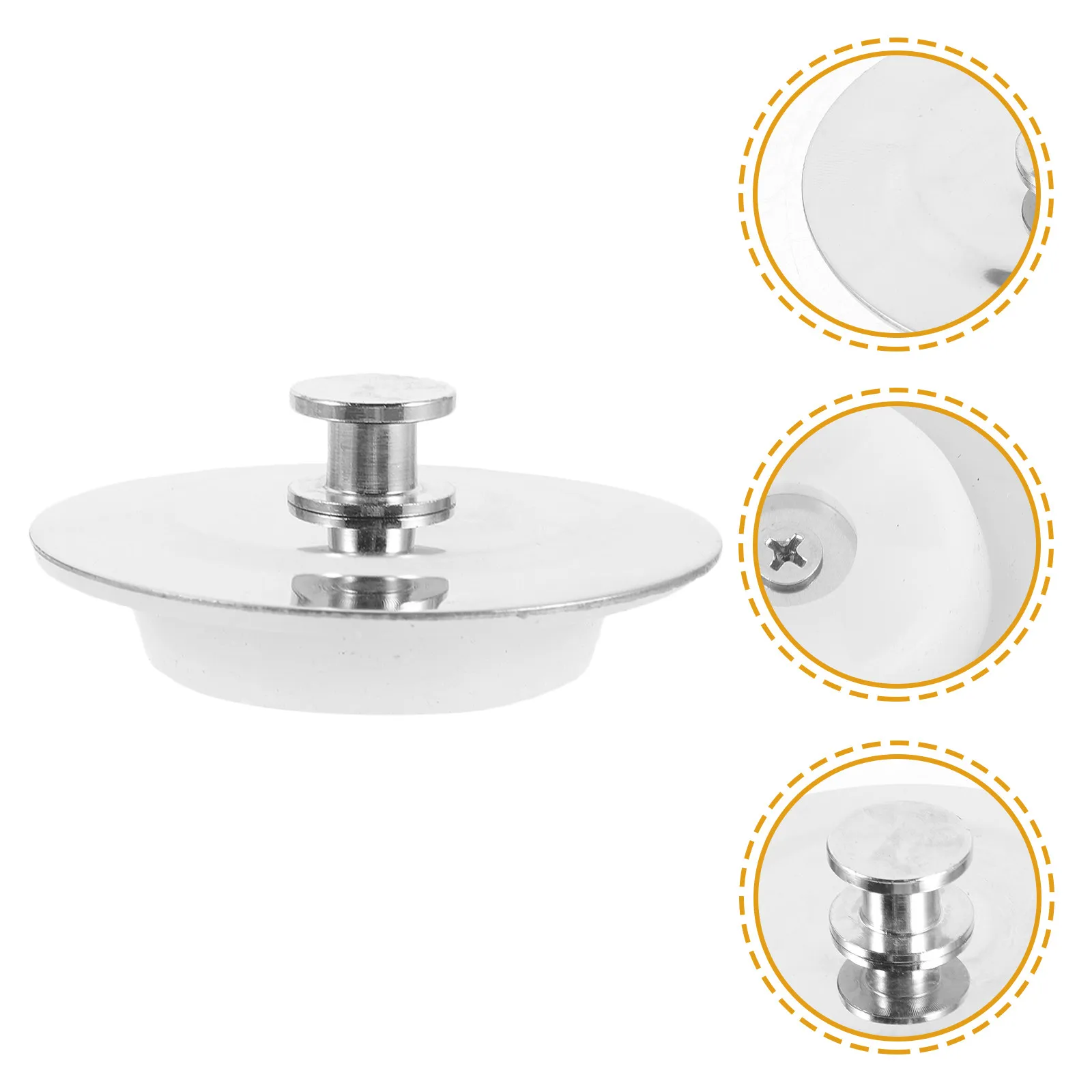 Bathtub Drain Plug Silicone Stainless Steel Tub Stopper for Bathroom Universal Drain Seal Leak Proof Water Retention Easy Insert
Bathtub Drain Plug Silicone Stainless Steel Tub Stopper for Bathroom Universal Drain Seal Leak Proof Water Retention Easy Insert