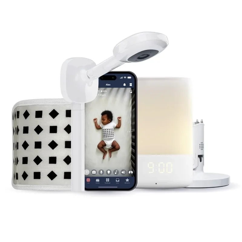 Pro Camera with Wall Mount, Travel Stand, and The Sound + Light Audio Monitoring Machine & Baby Night Light
Pro Camera with Wall Mount, Travel Stand, and The Sound + Light Audio Monitoring Machine & Baby Night Light