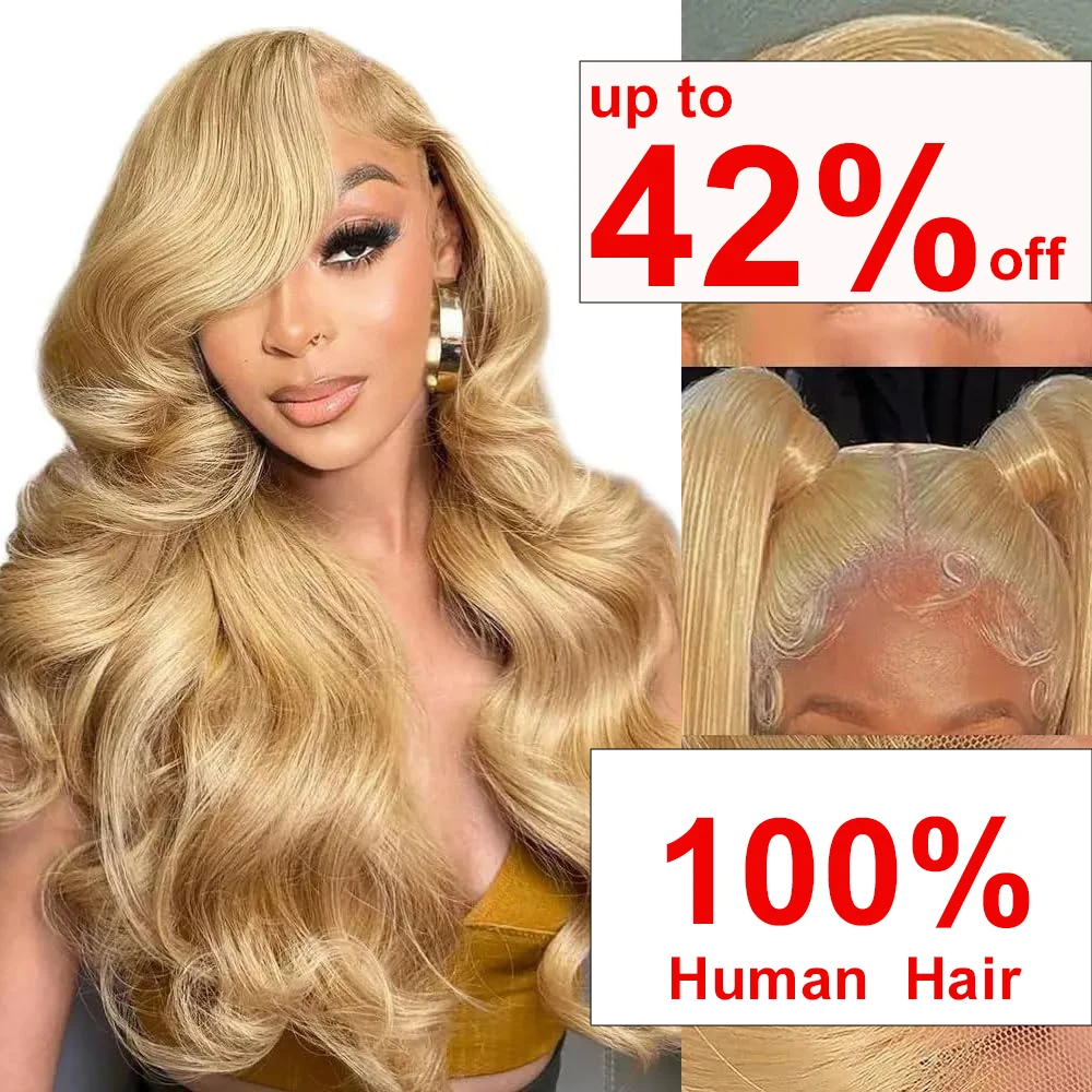 Honey Blonde Lace Front Wig Human Hair Body Wave Wigs HD Transparent Lace Water Wave Wigs Human Hair with Baby Hair for Women
Honey Blonde Lace Front Wig Human Hair Body Wave Wigs HD Transparent Lace Water Wave Wigs Human Hair with Baby Hair for Women