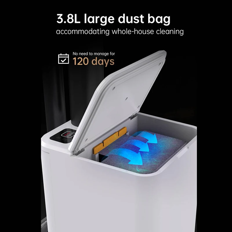 QiaozQiaozi vDibea F26JCT Cordless Vacuum Cleaner with Automatic Emptying Station and Powerful Suction Intelligent Dust Collecti
QiaozQiaozi vDibea F26JCT Cordless Vacuum Cleaner with Automatic Emptying Station and Powerful Suction Intelligent Dust Collecti