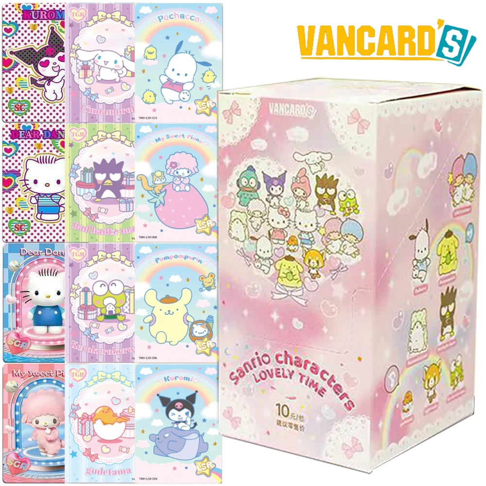 Новая оригинальная коллекционная карта VANCARD'S Sanrio, милая звезда Hello Kitty My Melody, редкая карта, любимые детские сокровища, подарки, игрушки
Новая оригинальная коллекционная карта VANCARD'S Sanrio, милая звезда Hello Kitty My Melody, редкая карта, любимые детские сокровища, подарки, игрушки