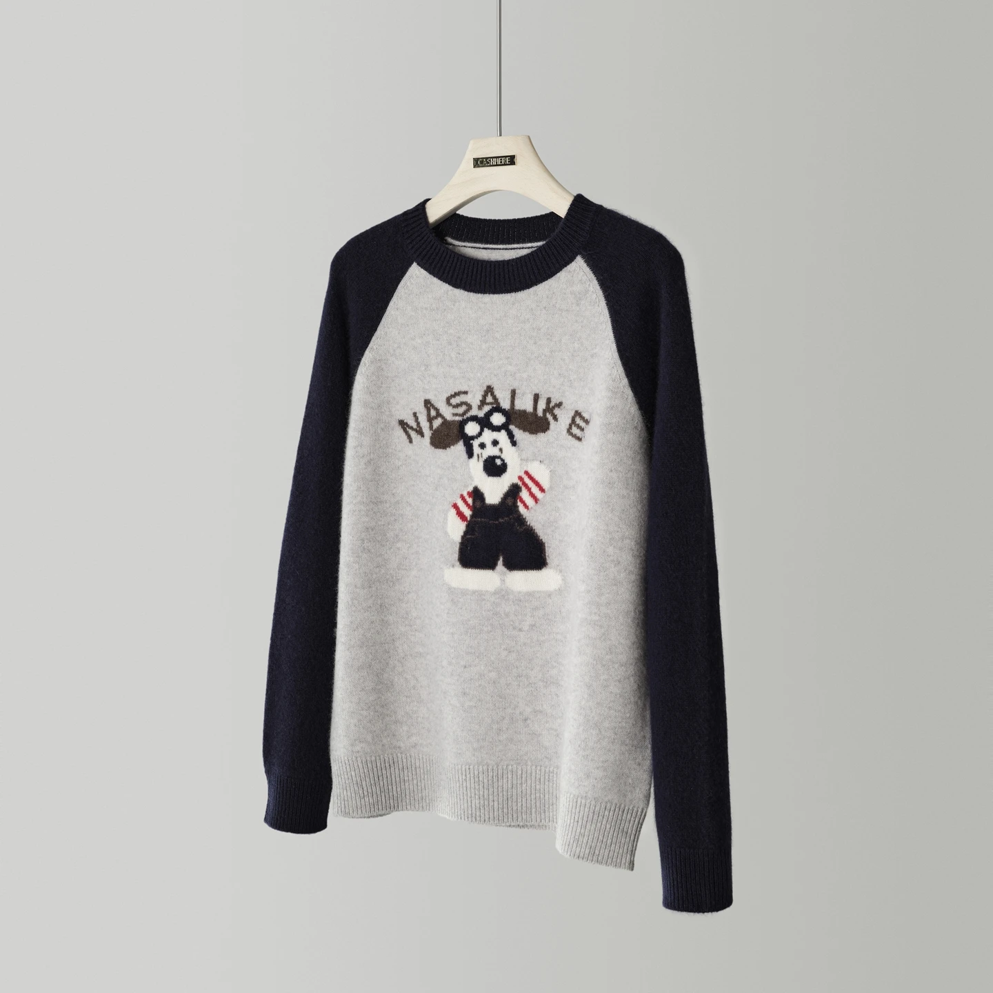 Autumn Winter Women's 100% Cashmere O-neck Insert Shoulder Pullover Sweater Cartoon Pattern Knitted Retro Cashmere Knitted Cloth
Autumn Winter Women's 100% Cashmere O-neck Insert Shoulder Pullover Sweater Cartoon Pattern Knitted Retro Cashmere Knitted Cloth
