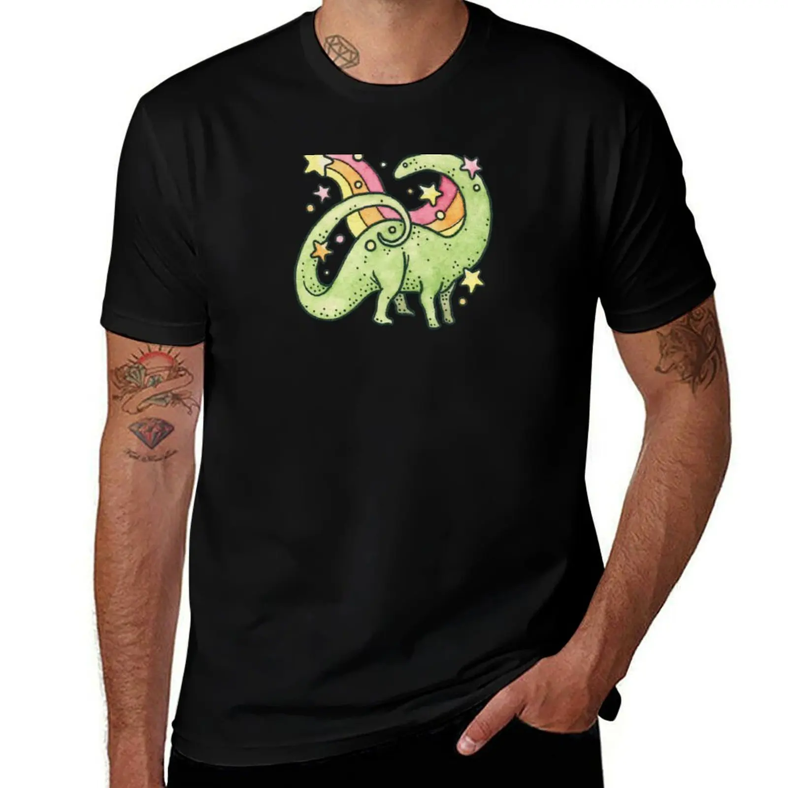shirt shirt T-Shirt cotton 100% Dinosaur men shirts Retro Diplodocus Rainbow 100% t cotton casual man t t
shirt shirt T-Shirt cotton 100% Dinosaur men shirts Retro Diplodocus Rainbow 100% t cotton casual man t t
