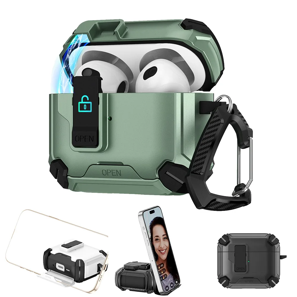 airpods Advanced sense protective case Mobile phone stand ear shell elastic cover earphone cover anti-fall and anti-loss
airpods Advanced sense protective case Mobile phone stand ear shell elastic cover earphone cover anti-fall and anti-loss