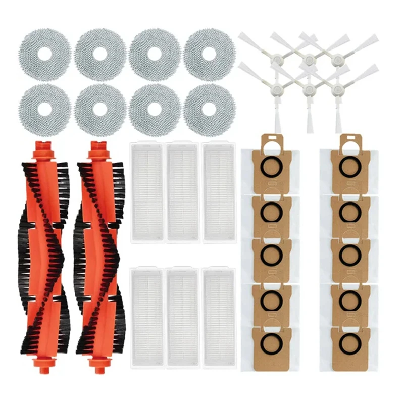For Xiaomi Mijia M30 Pro Robot Vacuum Cleaner Main Side Brush Hepa Filter Mop Choth Dust Bags Spare Parts Accessories
For Xiaomi Mijia M30 Pro Robot Vacuum Cleaner Main Side Brush Hepa Filter Mop Choth Dust Bags Spare Parts Accessories
